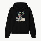 Astronaut Playing Electric Guitar in Space - Cosmic Music Art Print for Space Lovers and Musicians, Retro Style Wall Decor - Hoodie 1758273089361.jpg