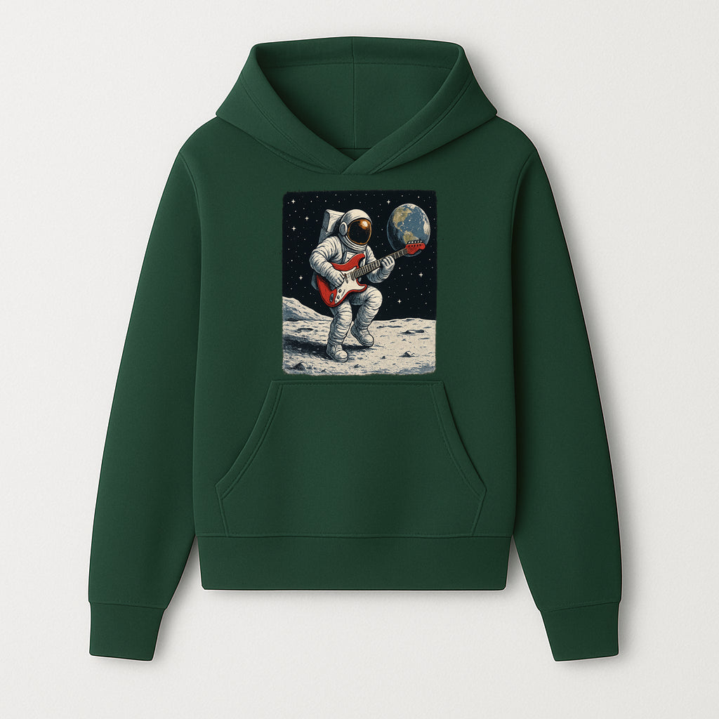 Astronaut Playing Electric Guitar in Space - Cosmic Music Art Print for Space Lovers and Musicians, Retro Style Wall Decor - Hoodie 1758273089628.jpg