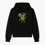 Astronaut Riding T-Rex Space Adventure Graphic Tee for Kids, Dinosaur and Space Theme Shirt, Fun Outer Space Design - Hoodie 1758273090702.jpg