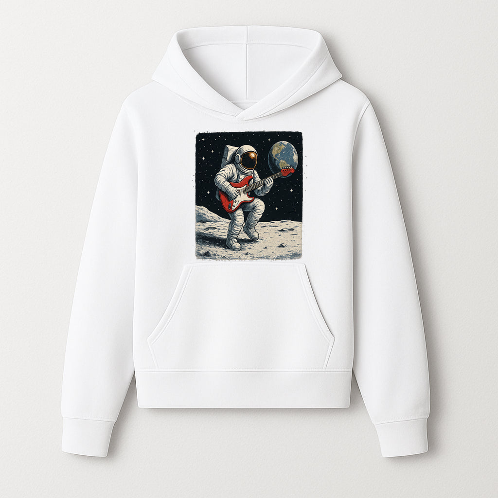 Astronaut Playing Electric Guitar in Space - Cosmic Music Art Print for Space Lovers and Musicians, Retro Style Wall Decor - Hoodie 1758273090927.jpg