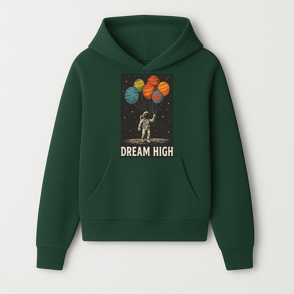 Astronaut Dreaming High with Planet Balloons Art Print Cosmic Wall Decor, Space Theme Home Art, Inspirational Astronaut Illustration - Hoodie 1758273091597.jpg