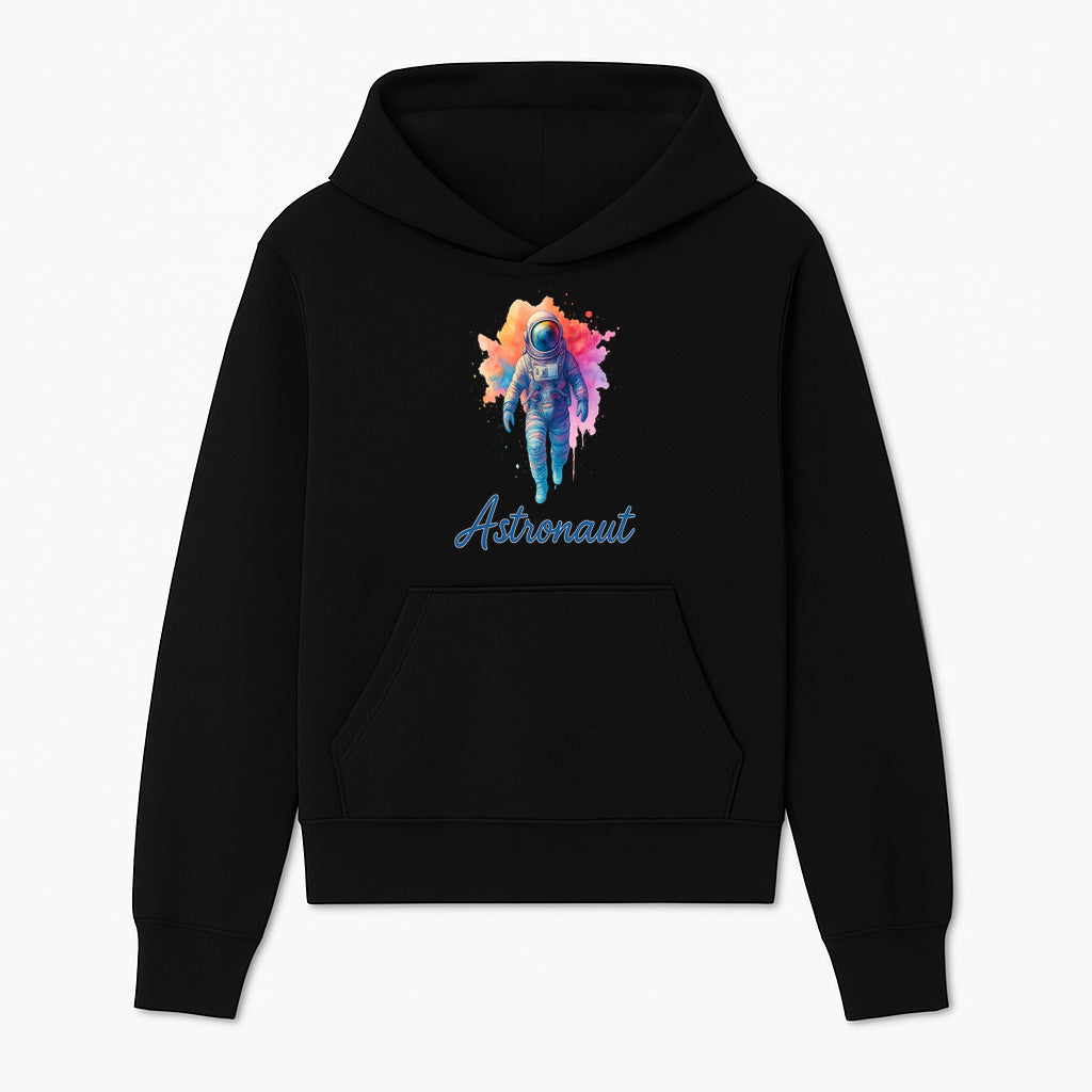 Colorful Astronaut Art Print | Space Exploration Wall Decor | Cosmic Space Theme | Unique Gift for Space Lovers - Hoodie 1758273093239.jpg