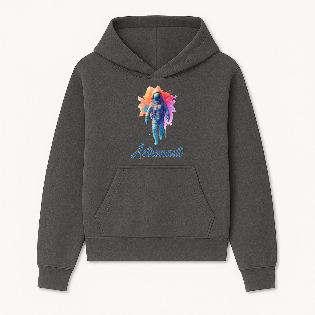 Colorful Astronaut Art Print | Space Exploration Wall Decor | Cosmic Space Theme | Unique Gift for Space Lovers - Hoodie 1758273093387.jpg