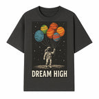 Astronaut Dreaming High with Planet Balloons Art Print Cosmic Wall Decor, Space Theme Home Art, Inspirational Astronaut Illustration - T-shirt 1758273094470.jpg
