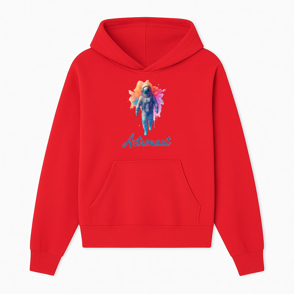 Colorful Astronaut Art Print | Space Exploration Wall Decor | Cosmic Space Theme | Unique Gift for Space Lovers - Hoodie 1758273094513.jpg