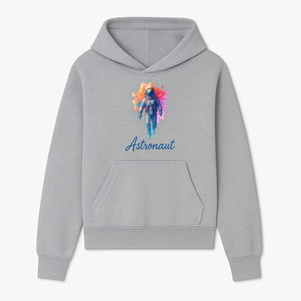 Colorful Astronaut Art Print | Space Exploration Wall Decor | Cosmic Space Theme | Unique Gift for Space Lovers - Hoodie 1758273094660.jpg