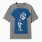 Astronaut Holding Moon Balloon T-Shirt | Space Themed Graphic Tee | Unique Gift for Sci-Fi Lovers and Dreamers - T-shirt 1758273094809.jpg