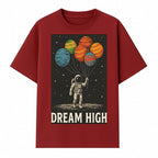 Astronaut Dreaming High with Planet Balloons Art Print Cosmic Wall Decor, Space Theme Home Art, Inspirational Astronaut Illustration - T-shirt 1758273095311.jpg