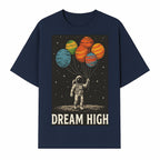 Astronaut Dreaming High with Planet Balloons Art Print Cosmic Wall Decor, Space Theme Home Art, Inspirational Astronaut Illustration - T-shirt 1758273095435.jpg