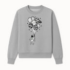 Astronaut with Planet Balloons Graphic Tee, Space Theme Shirt, Cosmic Adventure Apparel, Unisex Astronaut Design, Gift for Space Lovers - Sweatshirt 1758273097948.jpg
