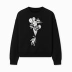 Astronaut with Planet Balloons Graphic Tee, Space Theme Shirt, Cosmic Adventure Apparel, Unisex Astronaut Design, Gift for Space Lovers - Sweatshirt 1758273098089.jpg