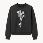 Astronaut with Planet Balloons Graphic Tee, Space Theme Shirt, Cosmic Adventure Apparel, Unisex Astronaut Design, Gift for Space Lovers - Sweatshirt 1758273098212.jpg