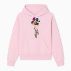Astronaut with Planet Balloons T-Shirt | Space Themed Graphic Tee | Cute Outer Space Adventure Design for Kids & Adults - Hoodie 1758273098853.jpg