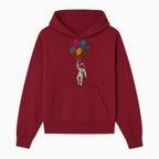 Astronaut with Planet Balloons T-Shirt | Space Themed Graphic Tee | Cute Outer Space Adventure Design for Kids & Adults - Hoodie 1758273098986.jpg