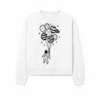 Astronaut with Planet Balloons Graphic Tee, Space Theme Shirt, Cosmic Adventure Apparel, Unisex Astronaut Design, Gift for Space Lovers - Sweatshirt 1758273099429.jpg
