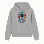Astronaut Planet Art Print | Space Theme Poster | Galaxy Universe Wall Decor | Cosmic Design For Kids Room or Office - Hoodie 1758273100376.jpg