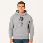 Astronaut with Planet Balloons T-Shirt | Space Themed Graphic Tee | Cute Outer Space Adventure Design for Kids & Adults - Hoodie 1758273100649.jpg
