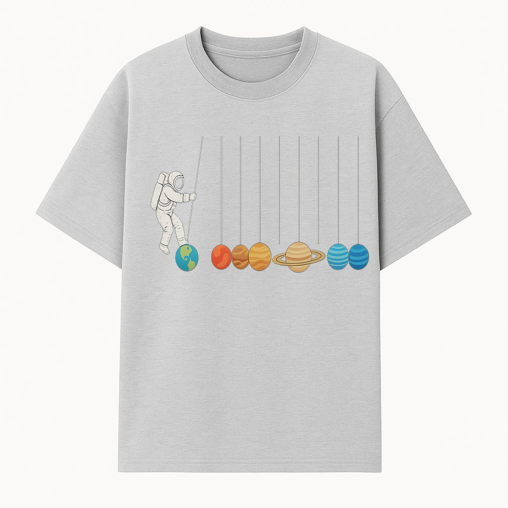 Astronaut Planet Swinging Art Print - Colorful Space Theme Decor for Kids Room, Nursery, or Educational Spaces - T-shirt 1758273101537.jpg