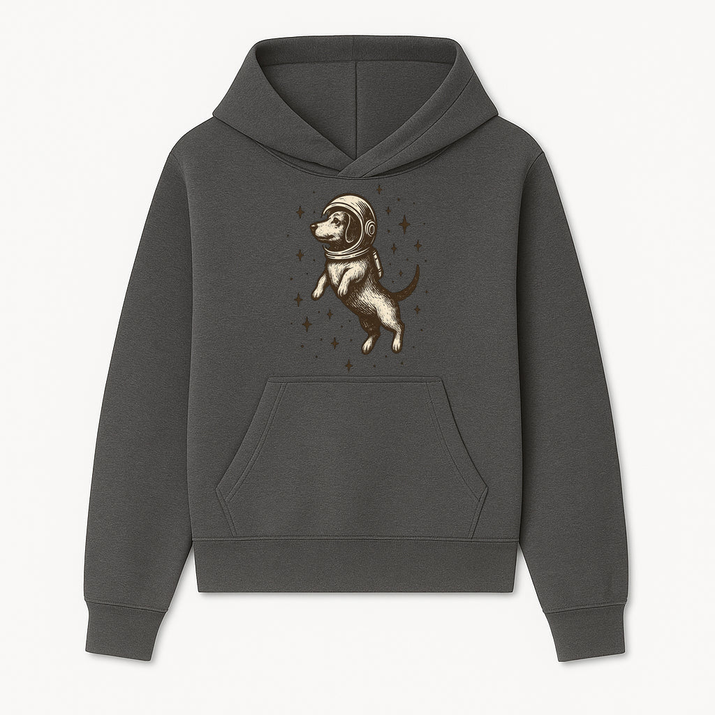 Adventurous Astronaut Dog Art Print - Space Theme Canine Illustration - Fun Wall Decor for Dog Lovers and Space Enthusiasts - Hoodie 1758273104671.jpg
