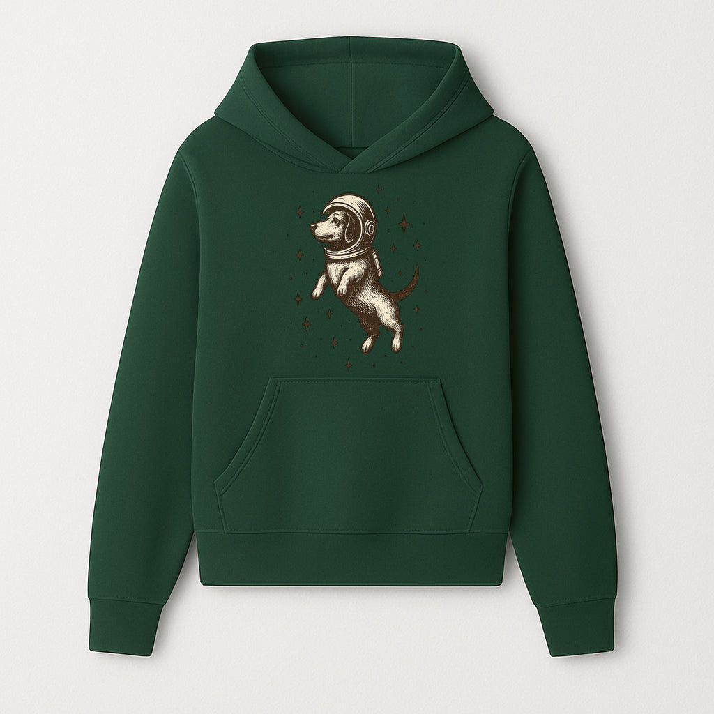 Adventurous Astronaut Dog Art Print - Space Theme Canine Illustration - Fun Wall Decor for Dog Lovers and Space Enthusiasts - Hoodie 1758273104856.jpg