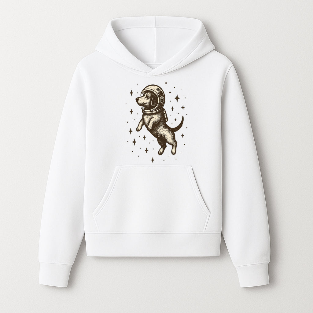 Adventurous Astronaut Dog Art Print - Space Theme Canine Illustration - Fun Wall Decor for Dog Lovers and Space Enthusiasts - Hoodie 1758273105987.jpg