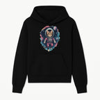 Astronaut Cat Illustration - Cute Space Kitten Art Print, Galactic Decor, Cosmic Cat Artwork for Animal Lovers and Space Enthusiasts - Hoodie 1758273106599.jpg