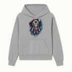 Astronaut Cat Illustration - Cute Space Kitten Art Print, Galactic Decor, Cosmic Cat Artwork for Animal Lovers and Space Enthusiasts - Hoodie 1758273107069.jpg
