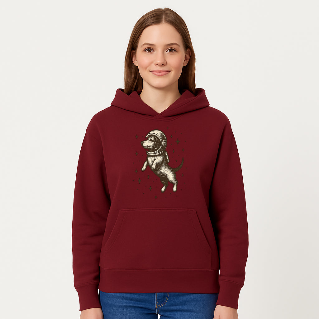 Adventurous Astronaut Dog Art Print - Space Theme Canine Illustration - Fun Wall Decor for Dog Lovers and Space Enthusiasts - Hoodie 1758273107293.jpg