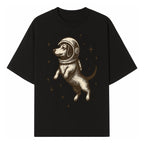 Adventurous Astronaut Dog Art Print - Space Theme Canine Illustration - Fun Wall Decor for Dog Lovers and Space Enthusiasts - T-shirt 1758273107629.jpg