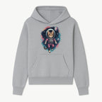 Astronaut Cat Illustration - Cute Space Kitten Art Print, Galactic Decor, Cosmic Cat Artwork for Animal Lovers and Space Enthusiasts - Hoodie 1758273107931.jpg