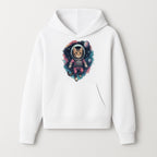 Astronaut Cat Illustration - Cute Space Kitten Art Print, Galactic Decor, Cosmic Cat Artwork for Animal Lovers and Space Enthusiasts - Hoodie 1758273108053.jpg
