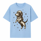 Adventurous Astronaut Dog Art Print - Space Theme Canine Illustration - Fun Wall Decor for Dog Lovers and Space Enthusiasts - T-shirt 1758273108258.jpg