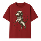 Adventurous Astronaut Dog Art Print - Space Theme Canine Illustration - Fun Wall Decor for Dog Lovers and Space Enthusiasts - T-shirt 1758273108505.jpg