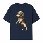 Adventurous Astronaut Dog Art Print - Space Theme Canine Illustration - Fun Wall Decor for Dog Lovers and Space Enthusiasts - T-shirt 1758273108639.jpg