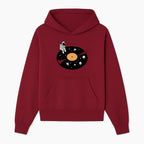 Astro Vinyl Record Player Design - Space-Themed Astronaut Artwork for Music Lovers, Retro Decor, Cosmic Vibes - Hoodie 1758273108942.jpg
