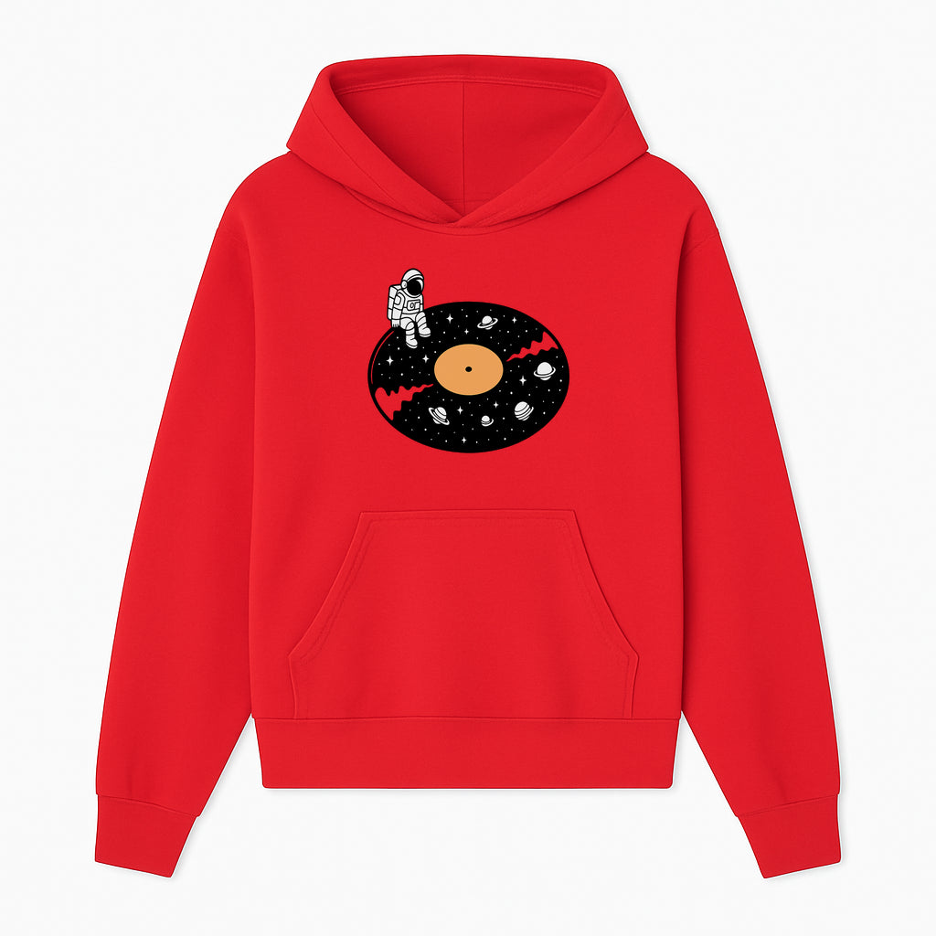 Astro Vinyl Record Player Design - Space-Themed Astronaut Artwork for Music Lovers, Retro Decor, Cosmic Vibes - Hoodie 1758273109229.jpg