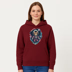 Astronaut Cat Illustration - Cute Space Kitten Art Print, Galactic Decor, Cosmic Cat Artwork for Animal Lovers and Space Enthusiasts - Hoodie 1758273109348.jpg
