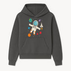 Astronaut Space Adventure Art Print | Planets & Rocket Ship Illustration | Fun Kids Room Decor | Outer Space Wall Art - Hoodie 1758273110700.jpg