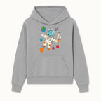 Astronaut Space Adventure Art Print | Planets & Rocket Ship Illustration | Fun Kids Room Decor | Outer Space Wall Art - Hoodie 1758273110987.jpg