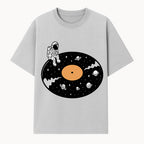 Astro Vinyl Record Player Design - Space-Themed Astronaut Artwork for Music Lovers, Retro Decor, Cosmic Vibes - T-shirt 1758273111016.jpg