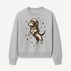 Adventurous Astronaut Dog Art Print - Space Theme Canine Illustration - Fun Wall Decor for Dog Lovers and Space Enthusiasts - Sweatshirt 1758273111041.jpg