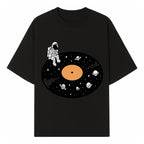 Astro Vinyl Record Player Design - Space-Themed Astronaut Artwork for Music Lovers, Retro Decor, Cosmic Vibes - T-shirt 1758273111166.jpg