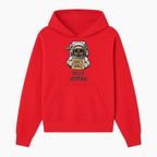 Astronaut Dog's Space Hello Human T-Shirt | Cute Dog Lover Graphic Tee | Unique Gift for Pet Owners | Fun Space-Themed Apparel - Hoodie 1758273111187.jpg