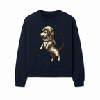 Adventurous Astronaut Dog Art Print - Space Theme Canine Illustration - Fun Wall Decor for Dog Lovers and Space Enthusiasts - Sweatshirt 1758273111591.jpg
