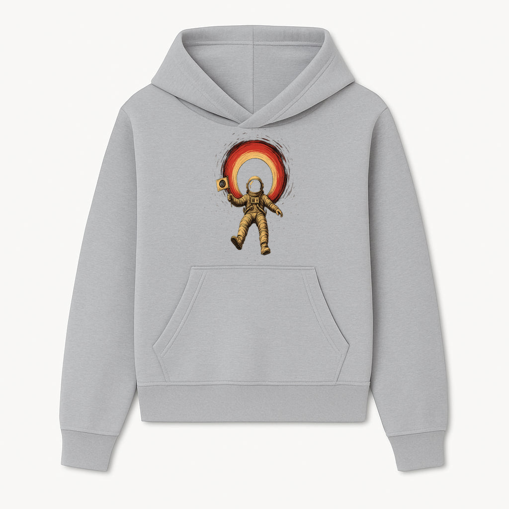 Astronaut in Space with Flag Graphic T-Shirt, Cosmic Adventure Design, Space Exploration Art, Unisex Tee for Sci-Fi Fans, Gift Idea - Hoodie 1758273111747.jpg