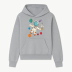 Astronaut Space Adventure Art Print | Planets & Rocket Ship Illustration | Fun Kids Room Decor | Outer Space Wall Art - Hoodie 1758273111899.jpg