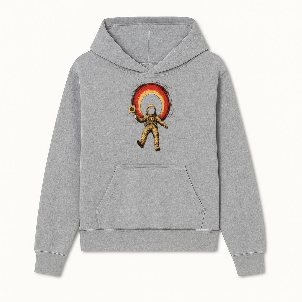 Astronaut in Space with Flag Graphic T-Shirt, Cosmic Adventure Design, Space Exploration Art, Unisex Tee for Sci-Fi Fans, Gift Idea - Hoodie 1758273112393.jpg