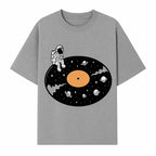 Astro Vinyl Record Player Design - Space-Themed Astronaut Artwork for Music Lovers, Retro Decor, Cosmic Vibes - T-shirt 1758273112416.jpg
