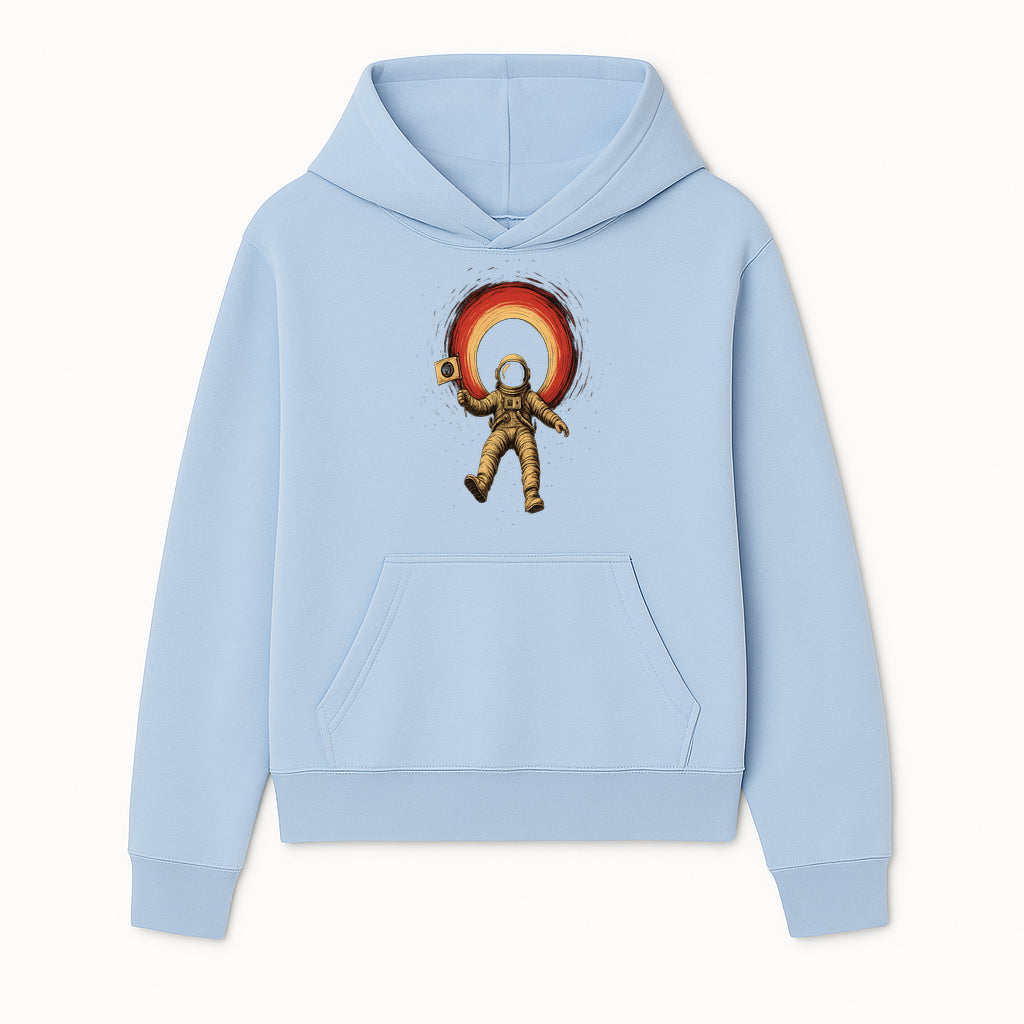 Astronaut in Space with Flag Graphic T-Shirt, Cosmic Adventure Design, Space Exploration Art, Unisex Tee for Sci-Fi Fans, Gift Idea - Hoodie 1758273112538.jpg