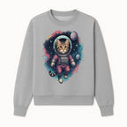 Astronaut Cat Illustration - Cute Space Kitten Art Print, Galactic Decor, Cosmic Cat Artwork for Animal Lovers and Space Enthusiasts - Sweatshirt 1758273112675.jpg